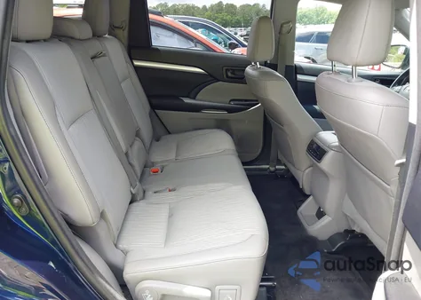 2015 Toyota Highlander Le Plus V6 из США, поврежденный, VIN 5TDZKRFH1FS072320